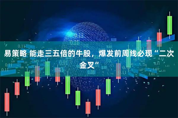 易策略 能走三五倍的牛股，爆发前周线必现“二次金叉”