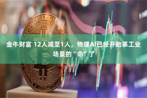 金牛财富 12人减至1人，物理AI已经开始革工业场景的“命”了
