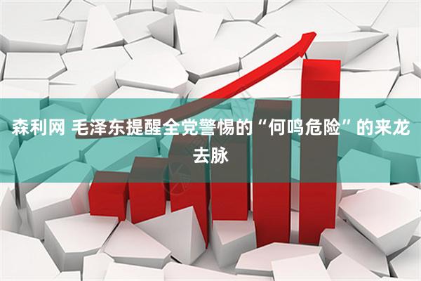 森利网 毛泽东提醒全党警惕的“何鸣危险”的来龙去脉
